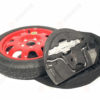 Complete spare wheel kit